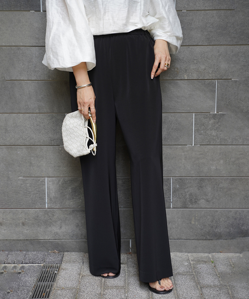 Deuxieme Classe(ドゥーズィエムクラス)の「*Effortless パンツ(その他パンツ・レディース・ブラック/カーキ・34/36/38)」の10枚目の写真