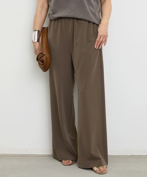 Deuxieme Classe(ドゥーズィエムクラス)の「*Effortless パンツ(その他パンツ・レディース・ブラック/カーキ・34/36/38)」の15枚目の写真