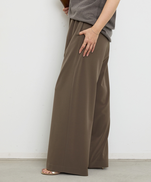 Deuxieme Classe(ドゥーズィエムクラス)の「*Effortless パンツ(その他パンツ・レディース・ブラック/カーキ・34/36/38)」の18枚目の写真