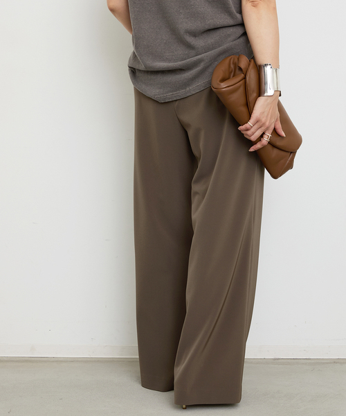 Deuxieme Classe(ドゥーズィエムクラス)の「*Effortless パンツ(その他パンツ・レディース・ブラック/カーキ・34/36/38)」の19枚目の写真