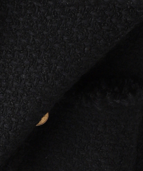 GIOLICAツイードBIGジャケット（ノーカラージャケット）｜journal