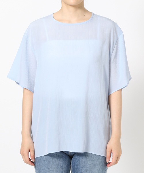 LOWRYS FARM(ローリーズファーム)の「キャミ2Pセットシャツ 572737(シャツ/ブラウス・レディース・ブラック/アイボリー/ブルー・FREE)」の14枚目の写真
