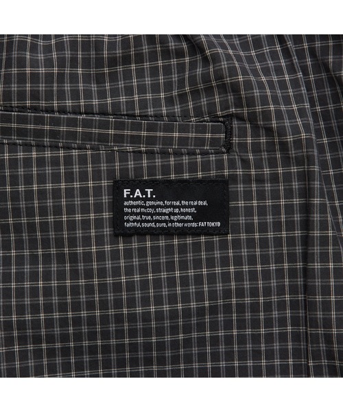 FAT（エフエイティー）の「F.A.T. HALFFIELD（エフエイティー ハーフフィールド）（その他パンツ・メンズ・ブラウン/ブラック・TITCH(M)/FAT(XL)/SKINNY(L)）」の6枚目の写真