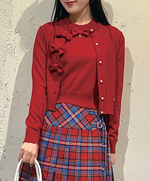 MILK(ミルク)の「プティ knit トップス(ベスト・レディース・B/A・FREE)」の1枚目の写真