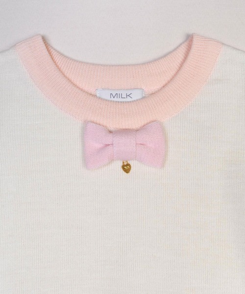 MILK(ミルク)の「プティ knit トップス(ベスト・レディース・B/A・FREE)」の9枚目の写真