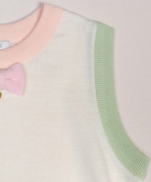 MILK(ミルク)の「プティ knit トップス(ベスト・レディース・B/A・FREE)」の10枚目の写真