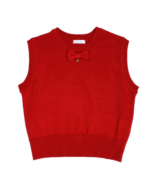 MILK(ミルク)の「プティ knit トップス(ベスト・レディース・B/A・FREE)」の5枚目の写真