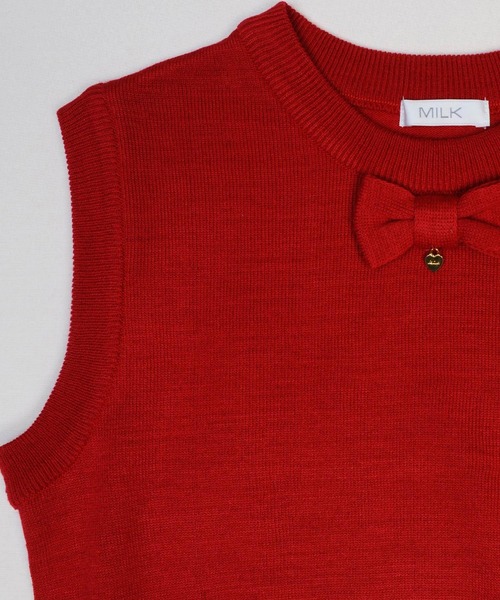 MILK(ミルク)の「プティ knit トップス(ベスト・レディース・B/A・FREE)」の13枚目の写真