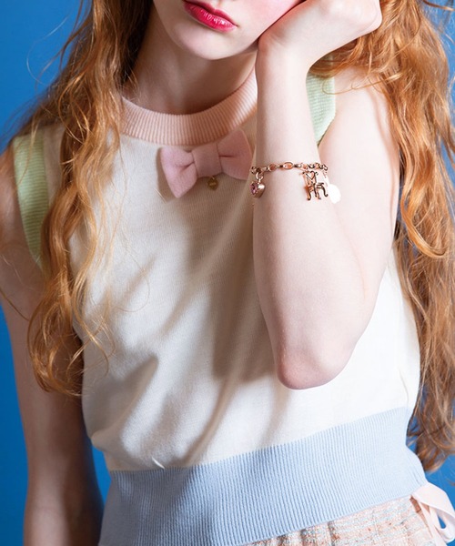 MILK(ミルク)の「プティ knit トップス(ベスト・レディース・B/A・FREE)」の14枚目の写真