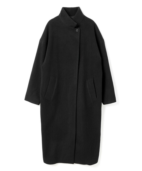 mizuiro ind ウールブレンドスタンドカラーコート（その他アウター