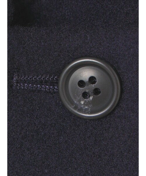 mizuiroind(ミズイロインド)の「mizuiro ind ウールブレンドスタンドカラーコート(その他アウター・レディース・ブラック/チャコールグレー/ネイビー/ブラウン/ライトグレー・FREE)」の9枚目の写真