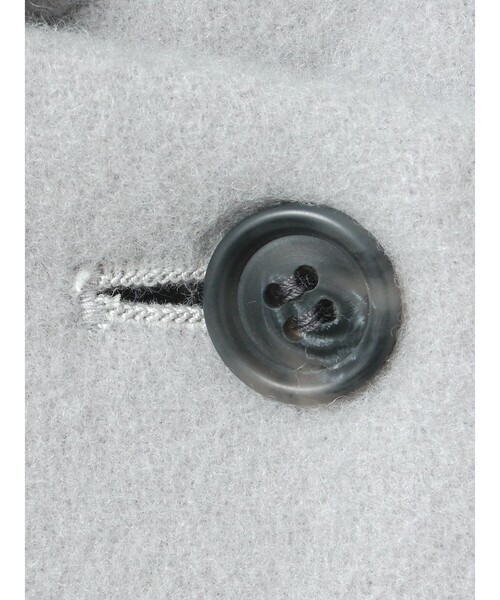 mizuiroind(ミズイロインド)の「mizuiro ind ウールブレンドスタンドカラーコート(その他アウター・レディース・ブラック/チャコールグレー/ネイビー/ブラウン/ライトグレー・FREE)」の8枚目の写真