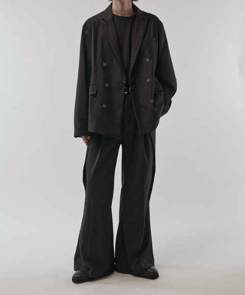 NEU_IN ワイドスラックスパンツ　sullen ニューイン NEU_IN ワイドスラックスパンツ sullen ニューイン - メルカリ