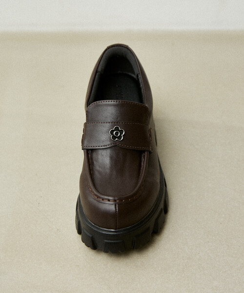 MARY QUANT × PUBLUX/マリークワント フラワーモチーフ 厚底