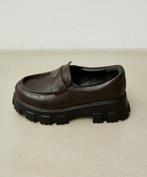 MARY QUANT × PUBLUX/マリークワント フラワーモチーフ 厚底