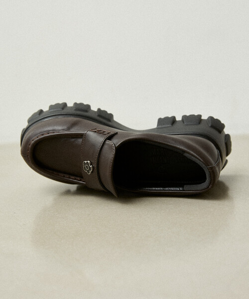 MARY QUANT × PUBLUX/マリークワント フラワーモチーフ 厚底