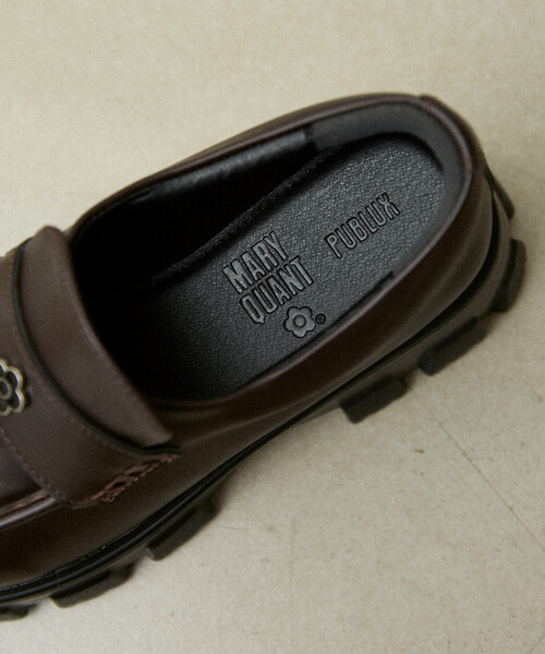 MARY QUANT × PUBLUX/マリークワント フラワーモチーフ 厚底