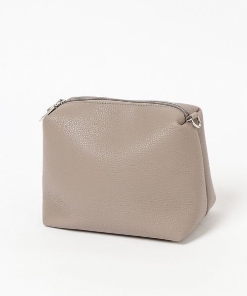 LOWRYS FARM（ローリーズファーム）の「ポーチツキ２ＰＢＡＧ／L　578360（ショルダーバッグ・レディース・グレイッシュベージュ/ブラック・FREE）」の13枚目の写真