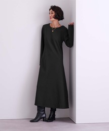 UR'S（ユアーズ）の「裏起毛ウエストシェイプワンピース（ワンピース・レディース）」