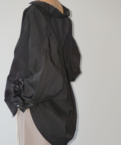 ワッシャーシアー ナイロンオーバーシャツ chw25a032