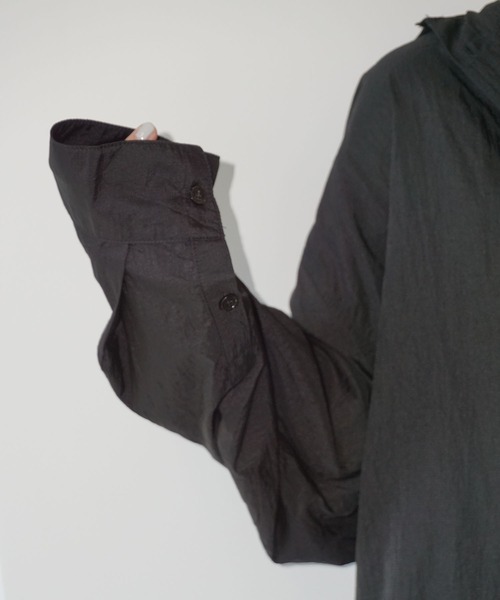 美品 ビアズリー ギンガムワッシャー オーバーシャツ 2way カシュクール 待望の再入荷”ギンガムワッシャーシャツ - BEARDSLEY(ビアズリー