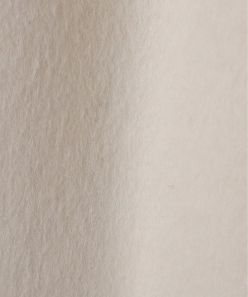 Olu.(オルドット)の「ダブルシャギーロングコート(ステンカラーコート・レディース・ブルー/アイボリー/ブラック・0/1)」の8枚目の写真