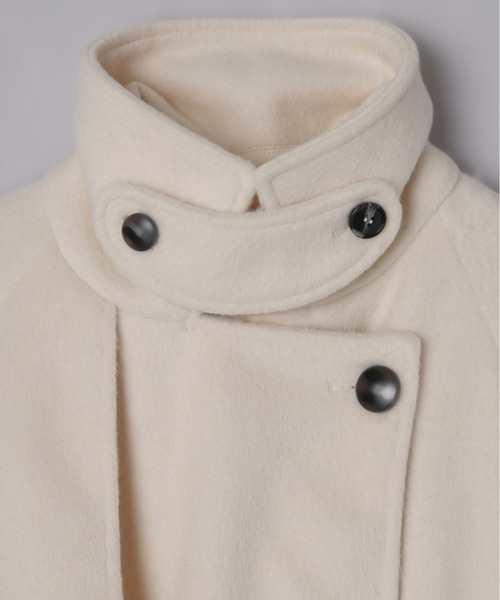 ダブルシャギーロングコート（ステンカラーコート）｜Olu.（オルドット