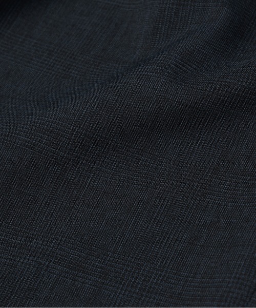 CULLNI（クルニ）の「Glen Check 3Tuck Semi Wide Pants（スラックス・メンズ・ブラウン/ネイビー・2/1/0）」の13枚目の写真