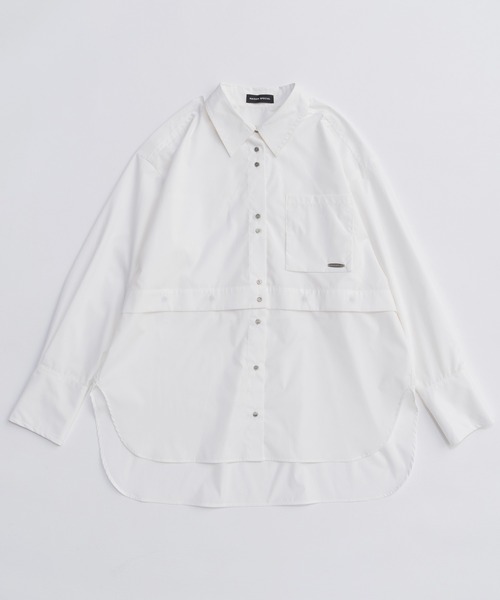 メゾンスペシャル　シャツ UNISEX》Prime-Over Cupra Regular Collar Shirt/プライム