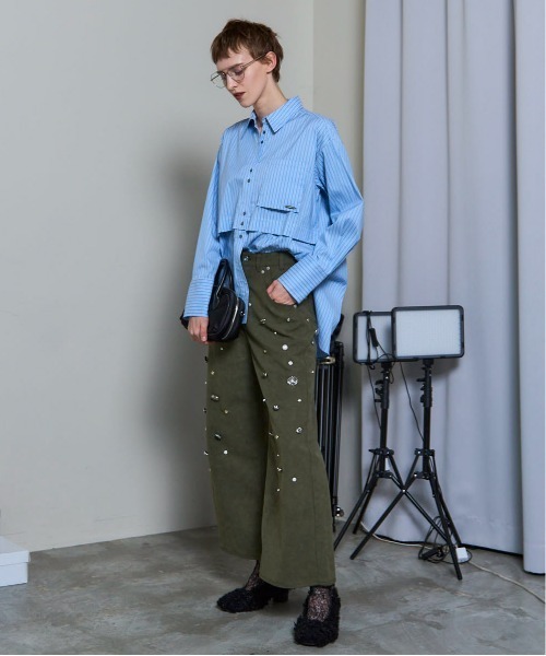 トップス MAISON SPECIAL Multiway Taffeta Blouse Multiway Taffeta Blouse