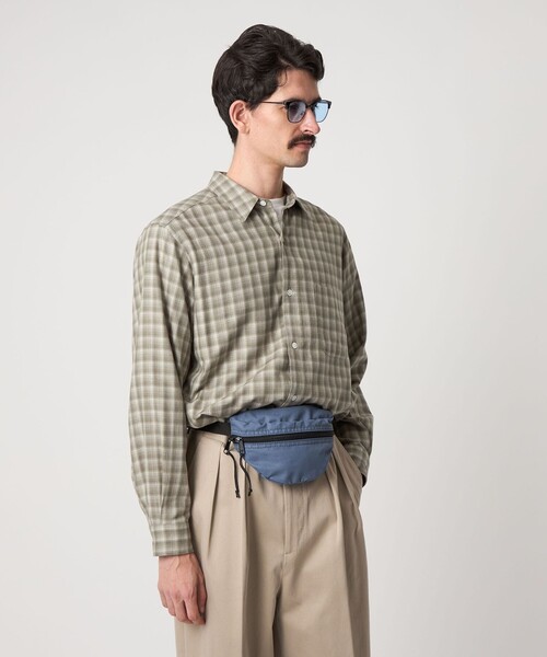 Steven Alan C/L/S チェック レギュラーカラー シャツ Steven Alan＞ C/L/S チェック レギュラーカラー シャツ ALINE LOOSE