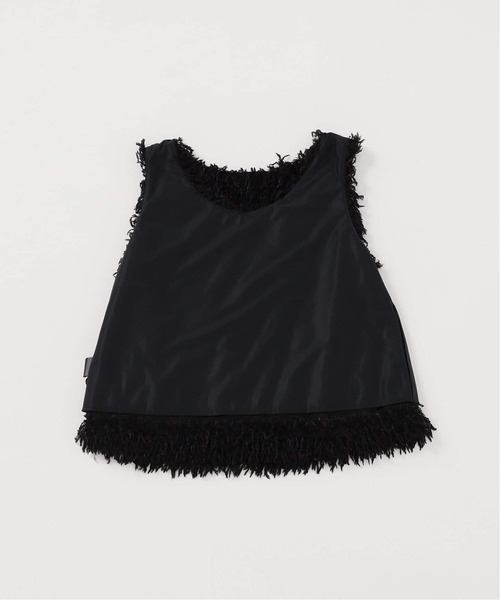 追加》【洗える】フェザーヤーンタンクトッププルオーバー2（シャツ