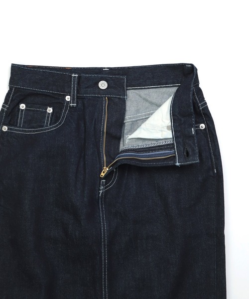 D.M.G.（ドミンゴ）の「[D.M.G. / ディーエムジー] 12.5ozデニム タイトスカート（デニムスカート・レディース・ワンウォッシュ・M/S）」の16枚目の写真