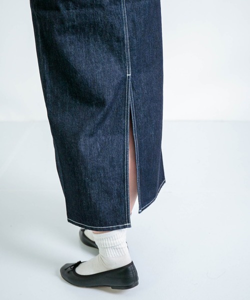 D.M.G.（ドミンゴ）の「[D.M.G. / ディーエムジー] 12.5ozデニム タイトスカート（デニムスカート・レディース・ワンウォッシュ・M/S）」の14枚目の写真