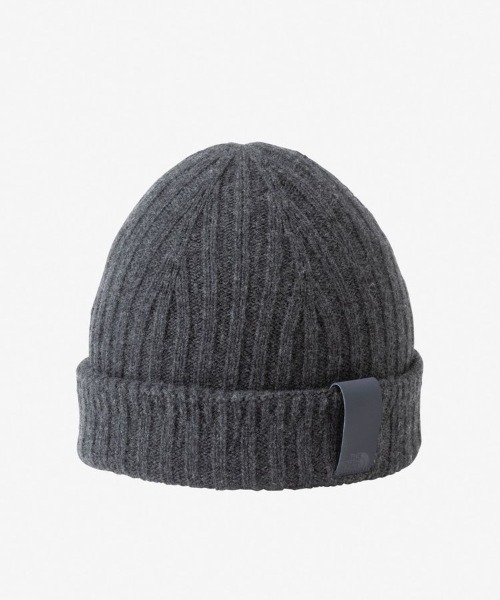 THE NORTH FACE（ザノースフェイス）の「【THE NORTH FACE】Radial Wool Beanie（ニットキャップ/ビーニー・メンズ・ネイビー/ホワイト系その他/ブラック/チャコール・FREE）」の3枚目の写真