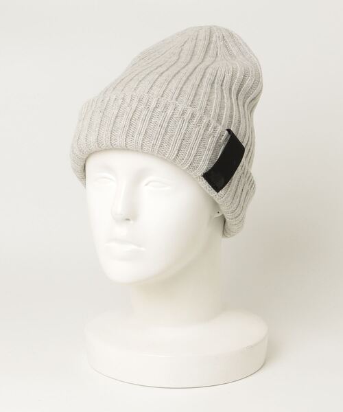 THE NORTH FACE（ザノースフェイス）の「【THE NORTH FACE】Radial Wool Beanie（ニットキャップ/ビーニー・メンズ・ネイビー/ホワイト系その他/ブラック/チャコール・FREE）」の9枚目の写真