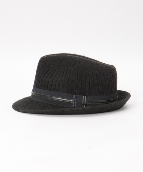 ikka（イッカ）の「ウールライクサーモ中折ハット（ハット・メンズ・ブラック/モカ/ネイビー・FREE）」の6枚目の写真