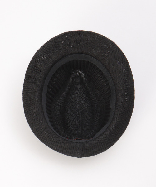 ikka（イッカ）の「ウールライクサーモ中折ハット（ハット・メンズ・ブラック/モカ/ネイビー・FREE）」の9枚目の写真