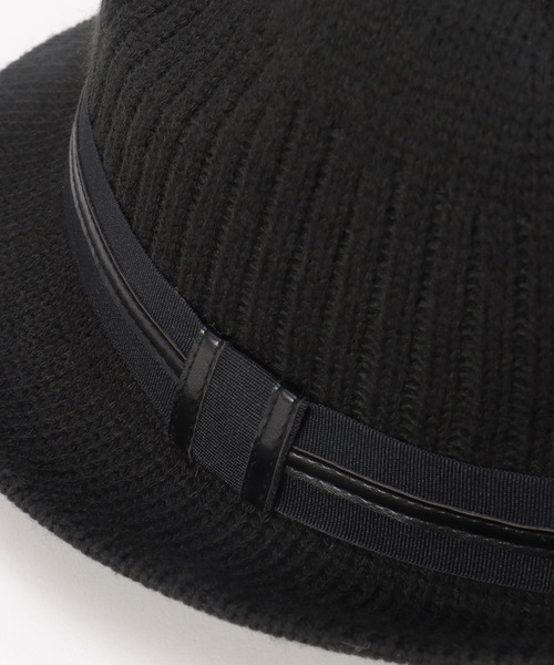 ikka（イッカ）の「ウールライクサーモ中折ハット（ハット・メンズ・ブラック/モカ/ネイビー・FREE）」の11枚目の写真