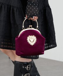 CIAOPANIC | 【Lumé/ルメ】メタルハートがま口バッグ(ショルダーバッグ)