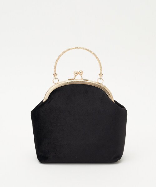 CIAOPANIC（チャオパニック）の「【Lumé/ルメ】メタルハートがま口バッグ（ショルダーバッグ・レディース・ボルドー/ブラック・FREE）」の8枚目の写真