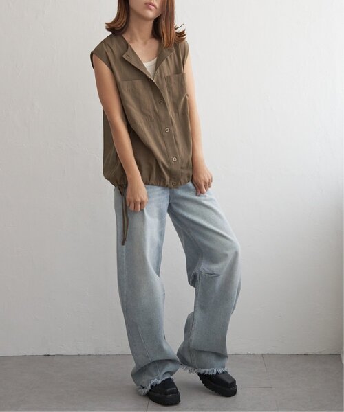 archivio ノースリーブシャツ サイズ40 MAX&Co.】ノースリーブシャツ 40サイズ / ベージュ×オレンジ