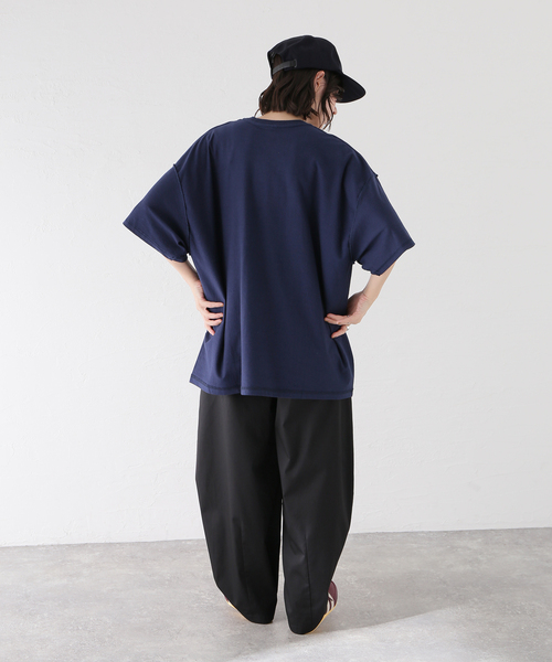 is-ness（イズネス）の「ISNESS MUSIC / イズネス ミュージック HOUSE T-SHIRT（Tシャツ/カットソー・メンズ・ネイビー/ホワイト/グリーン・FREE）」の10枚目の写真