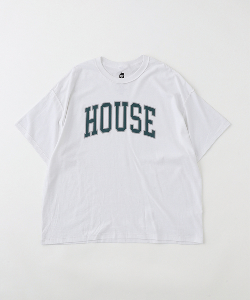 is-ness（イズネス）の「ISNESS MUSIC / イズネス ミュージック HOUSE T-SHIRT（Tシャツ/カットソー・メンズ・ネイビー/ホワイト/グリーン・FREE）」の11枚目の写真