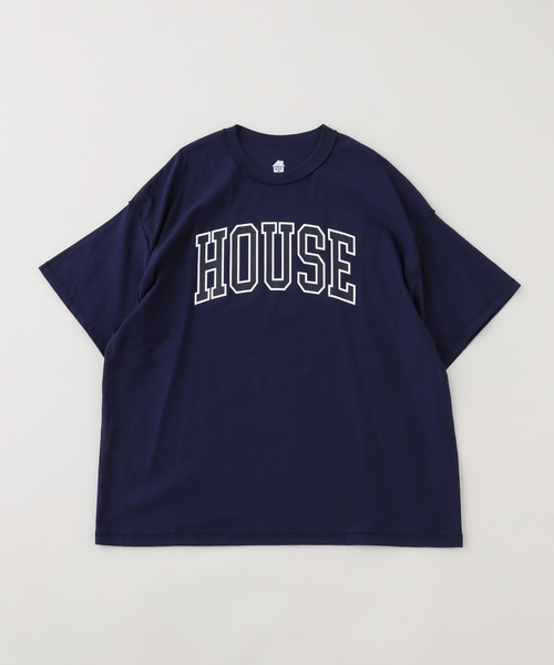 is-ness（イズネス）の「ISNESS MUSIC / イズネス ミュージック HOUSE T-SHIRT（Tシャツ/カットソー・メンズ・ネイビー/ホワイト/グリーン・FREE）」の13枚目の写真