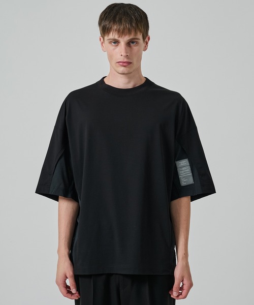 N.HOOLYWOOD(N.ハリウッド)の「【N.HOOLYWOOD】別注 9255-CS60-018 切り替えT-SHIRT(Tシャツ/カットソー・メンズ・ブラック/ベージュ/ネイビー・36/38)」の19枚目の写真