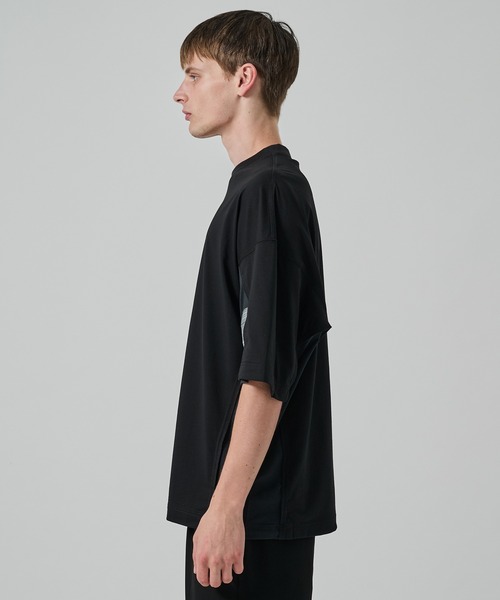 N.HOOLYWOOD(N.ハリウッド)の「【N.HOOLYWOOD】別注 9255-CS60-018 切り替えT-SHIRT(Tシャツ/カットソー・メンズ・ブラック/ベージュ/ネイビー・36/38)」の20枚目の写真