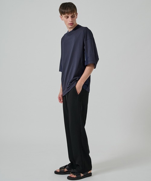 N.HOOLYWOOD(N.ハリウッド)の「【N.HOOLYWOOD】別注 9255-CS60-018 切り替えT-SHIRT(Tシャツ/カットソー・メンズ・ブラック/ベージュ/ネイビー・36/38)」の17枚目の写真