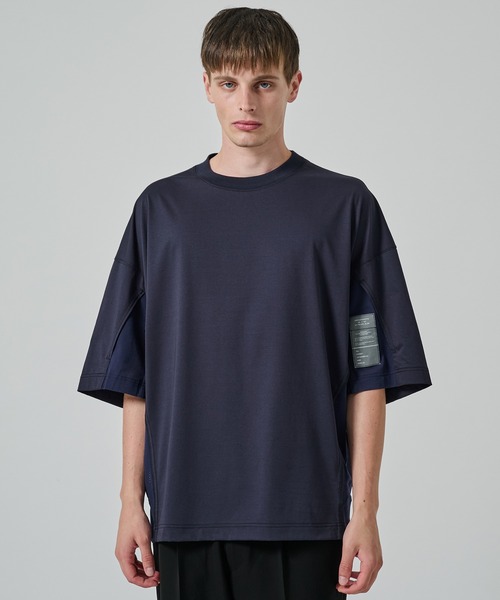 N.HOOLYWOOD(N.ハリウッド)の「【N.HOOLYWOOD】別注 9255-CS60-018 切り替えT-SHIRT(Tシャツ/カットソー・メンズ・ベージュ/ネイビー/ブラック・36/38)」の21枚目の写真