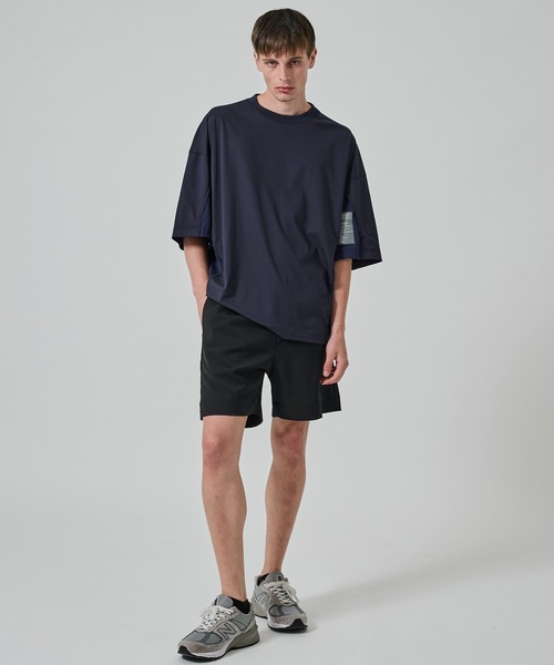 N.HOOLYWOOD(N.ハリウッド)の「【N.HOOLYWOOD】別注 9255-CS60-018 切り替えT-SHIRT(Tシャツ/カットソー・メンズ・ブラック/ベージュ/ネイビー・36/38)」の9枚目の写真